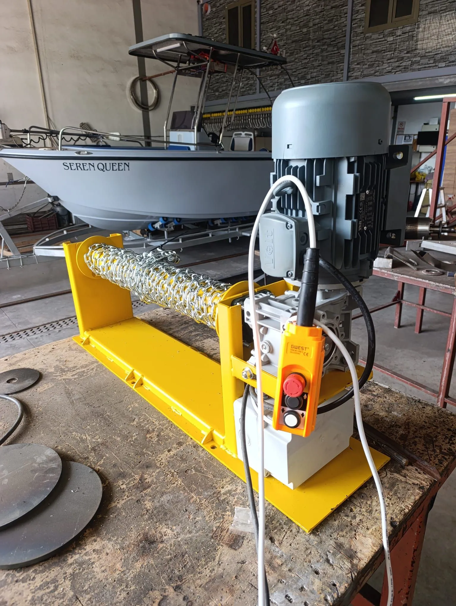 DERİ YÜZME MAKİNASI 3HP ÇİFT YATAKLI